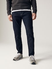 Blue Indigo Rinse Slim Fit Motion Flex Jeans - Image 1 of 11