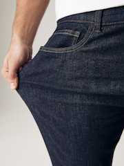 Blue Indigo Rinse Slim Fit Motion Flex Jeans - Image 7 of 11