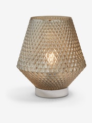 Champagne Gold Battery Operated Medium Tapered Ambient Lamp - Image 5 of 7