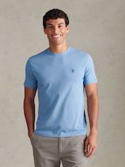 Azul - U.S. Polo Assn. Camiseta Double Horsemen - Imagen 1 de 8