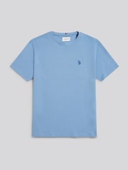Azul - U.S. Polo Assn. Camiseta Double Horsemen - Imagen 7 de 8