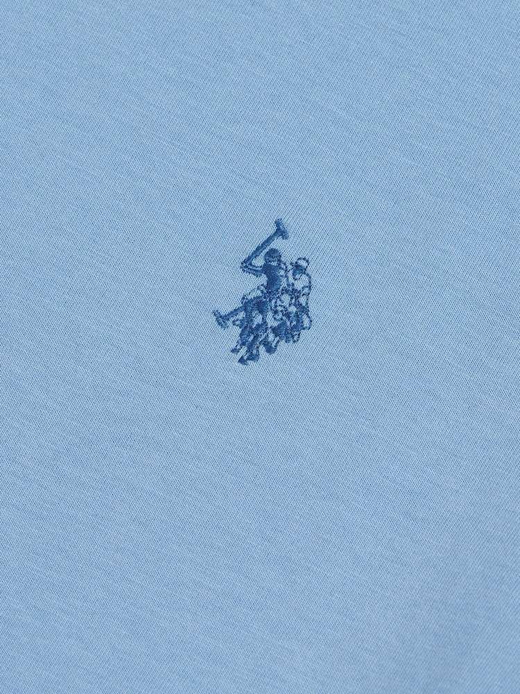 Azul - U.S. Polo Assn. Camiseta Double Horsemen - Imagen 8 de 8