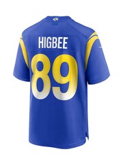 Fanatics Blue Los Angeles Rams Home Game Tyler Higbee Jersey Youth - Image 3 of 3