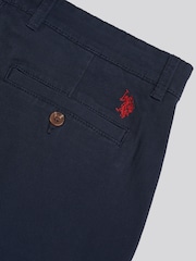 Blau - U.S. Polo Assn. Relaxed Fit Stretch Chinos - Bild 3 von 4