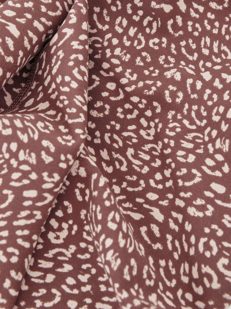 Reiss Brown Print Leo The Upside Bodysuit - Image 7 of 7