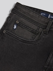 Svart - U.S. Polo Assn. Avslappet passform jeans - Bilde 3 av 4