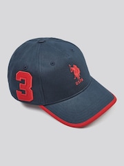U.S. Polo Assn. Blue Player 3 Baseball Cap - Image 3 of 7