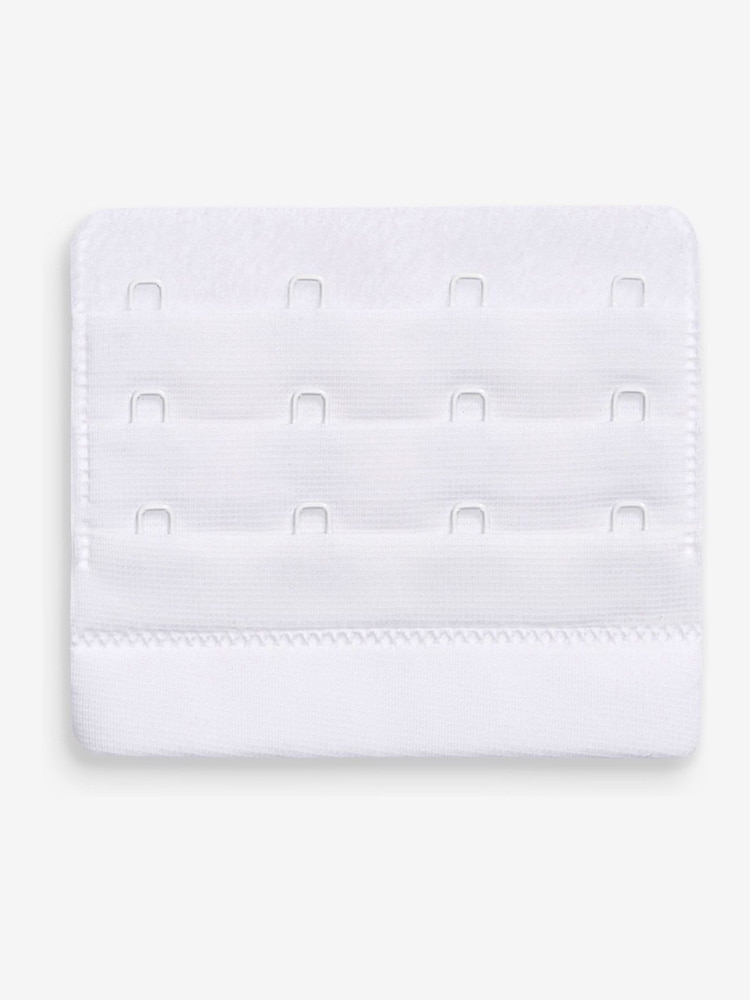 Black/White/Nude 4 Hook Bra Extender Three Pack - Image 4 of 4