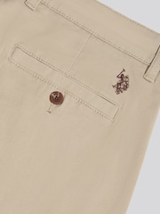 Cream - U.S. Polo Assn. Relaxed Fit Stretch Chinos - Bild 8 von 9