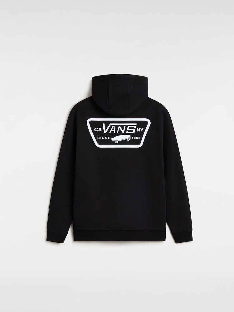 Vans Boys Full Patched II PO 100% Cotton Black Hoodie - Image 1 of 2