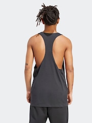 adidas Black Primelift Stringer Tank Top - Image 2 of 6