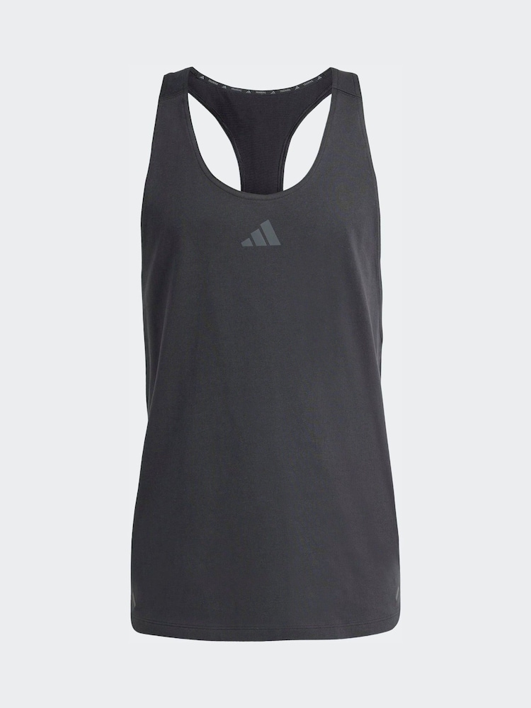 adidas Black Primelift Stringer Tank Top - Image 6 of 6