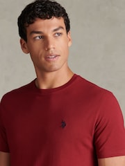 U.S. Polo Assn. Red Double Horsemen T-Shirt - Image 2 of 9
