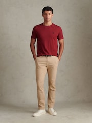U.S. Polo Assn. Red Double Horsemen T-Shirt - Image 3 of 9