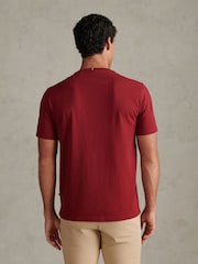 U.S. Polo Assn. Red Double Horsemen T-Shirt - Image 4 of 9
