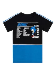 Vanilla Underground Black 100% Cotton Sonic Gaming T-Shirt - Image 1 of 5