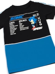 Vanilla Underground Black 100% Cotton Sonic Gaming T-Shirt - Image 2 of 5