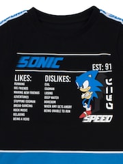 Vanilla Underground Black 100% Cotton Sonic Gaming T-Shirt - Image 4 of 5