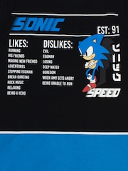 Vanilla Underground Black 100% Cotton Sonic Gaming T-Shirt - Image 5 of 5