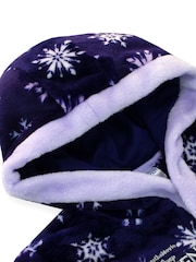 Character Blue Kids Disney Frozen Dressing Gown - Image 3 of 6