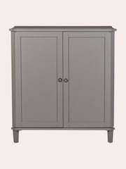 Laura Ashley Pale Charcoal Henshaw Drinks Cabinet - Image 3 of 5
