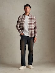 أسود شاحب - من U.S. Polo Assn. جينز تفصيلة مريحة - صورة 3 من 9