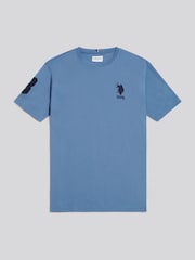 U.S. Polo Assn Blue Mens Player 3 T-Shirt - Image 1 of 3