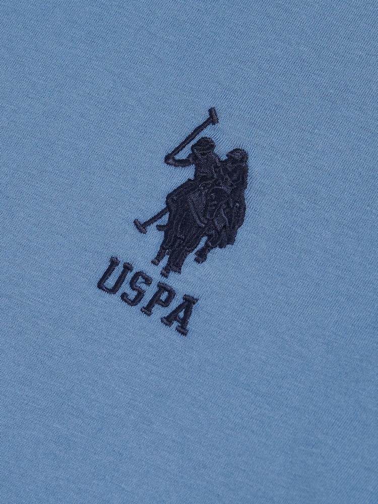 U.S. Polo Assn Blue Mens Player 3 T-Shirt - Image 2 of 3