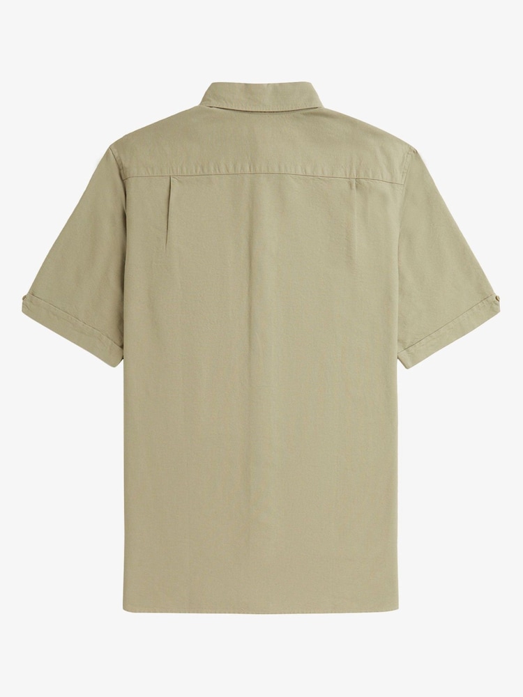 Fred Perry Short Sleeve Oxford Shirt - Image 7 of 7