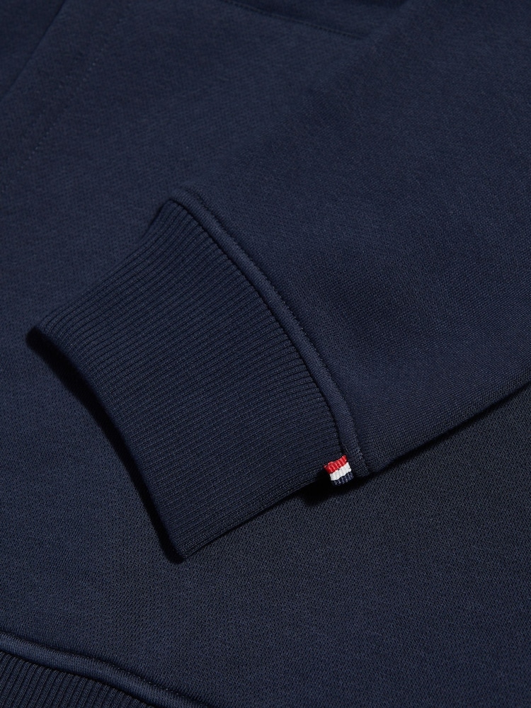 U.S. Polo Assn Blue Signature Arch Logo Hoodie - Image 9 of 9 U.S. Polo Assn Blue Signature Arch Logo Hoodie - Image 9 of 9