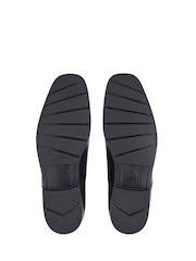 Start-Rite Black Leather Academy Smart School Shoes - Image 4 of 5
