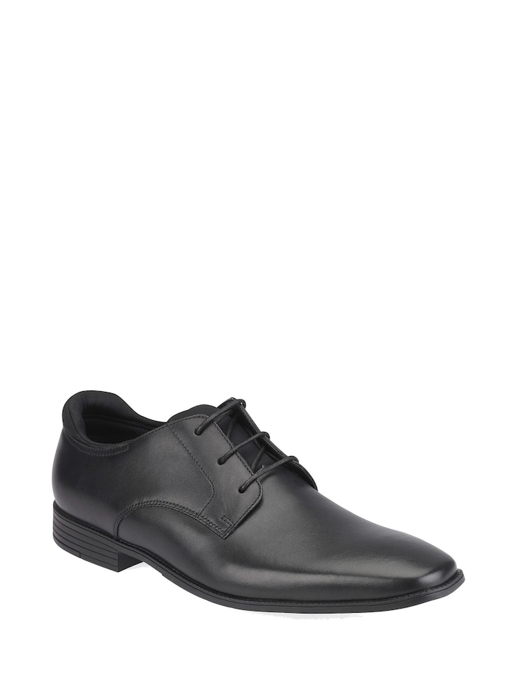 Start-Rite Black Leather Academy Smart School Shoes - Image 5 of 5