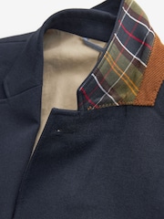 Barbour® Navy Wool Rich Hopsack Blazer - Image 10 of 16