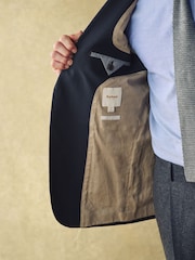 Barbour® Navy Wool Rich Hopsack Blazer - Image 5 of 16