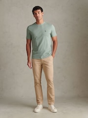 Verde - U.S. Polo Assn. Camiseta Double Horsemen - Imagen 3 de 9