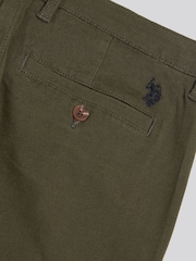 U.S. Polo Assn. Teksturirane Dobbi pantalone - Slika 7 od 8