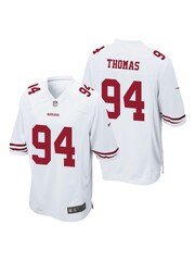 Nike White NFL San Francisco 49ers Road Game Jersey - Solomon Thomas - Image 1 of 3