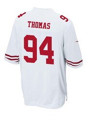 Nike White NFL San Francisco 49ers Road Game Jersey - Solomon Thomas - Image 3 of 3