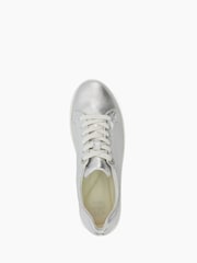 Dune London Silver Episode Flatform Sole Trainers - Image 6 of 6