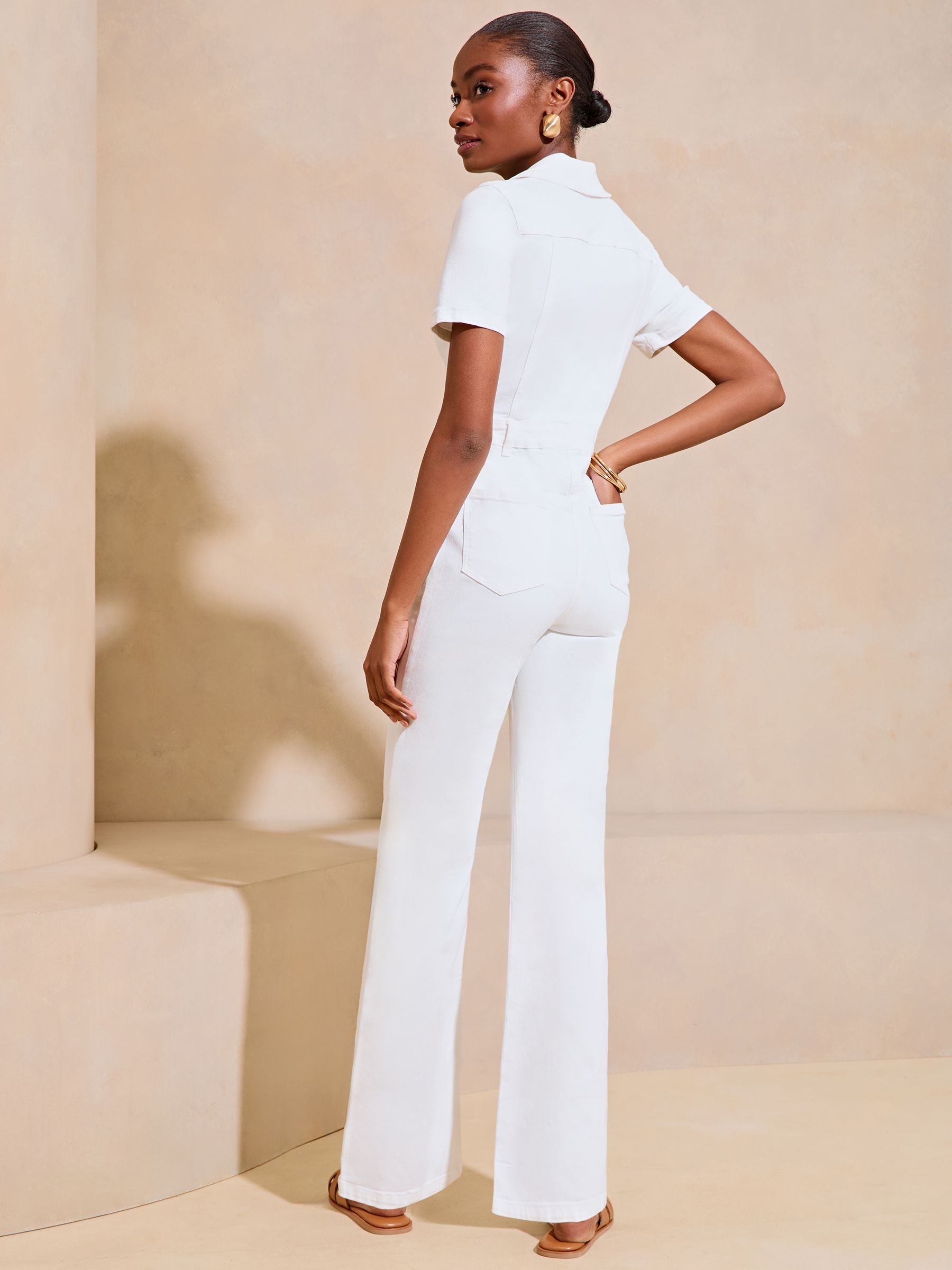 限定価格 Two-Way Collar Jumpsuit Her lip to herlipto Two-way Collar jumpsuit