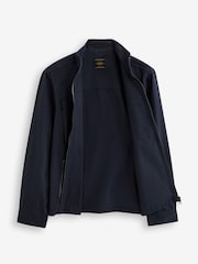 Navy 100% Cotton Zip-Up Shacket - Image 8 of 11