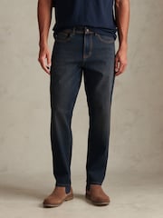 U.S. Polo Assn. Dark Blue Comfort Stretch Tapered Fit Jeans - Image 1 of 9