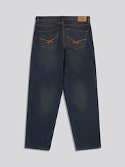 U.S. Polo Assn. Dark Blue Comfort Stretch Tapered Fit Jeans - Image 7 of 9