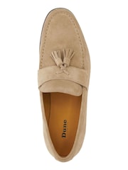 Dune London Cream Blaikes Tassel Loafers - Image 4 of 8