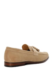 Dune London Cream Blaikes Tassel Loafers - Image 6 of 8