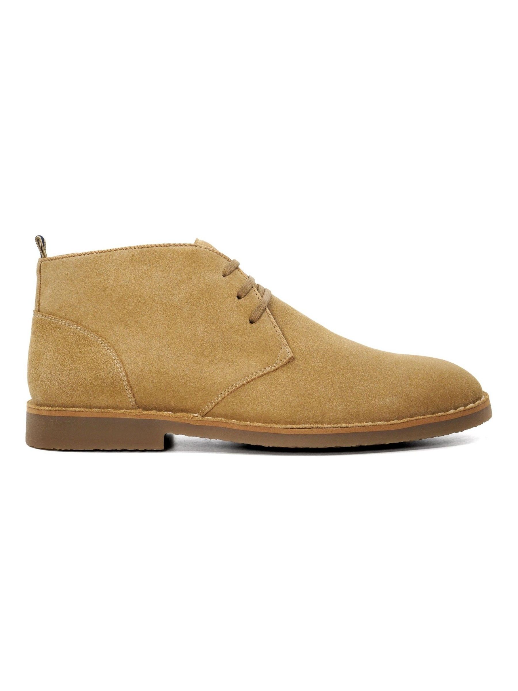 Buy Dune London Natural Chrome Cashed Chukka Boots from Next Luxembourg