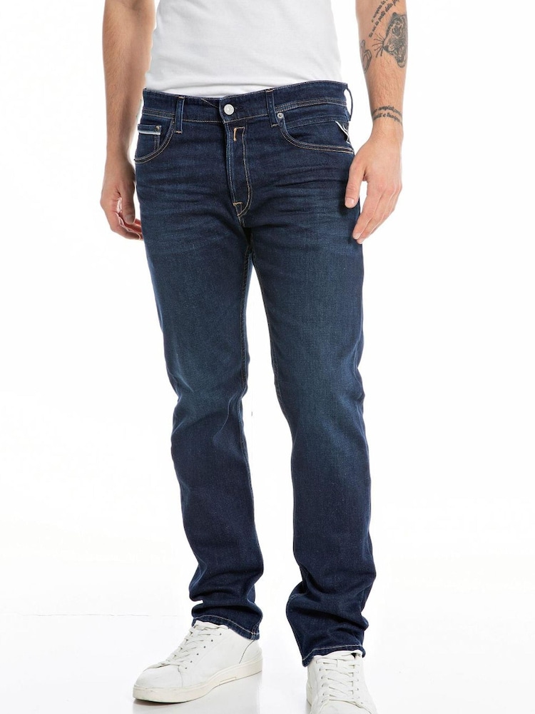 Replay Grover Straight Fit Jeans - Image 1 of 4