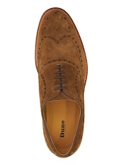 Braun/Chrom - Dune London Solihull Oxford-Budapester - Bild 7 von 8
