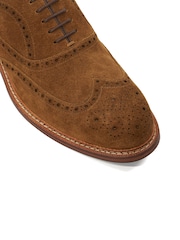 Braun/Chrom - Dune London Solihull Oxford-Budapester - Bild 8 von 8