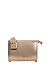Dune London Gold Koined Turnlock Cardholder - Image 1 of 6